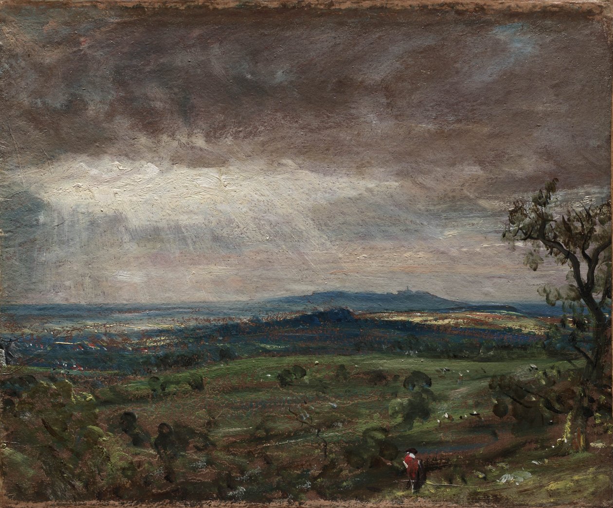 Hampstead Heath, Looking Toward Harrow, circa 1821 by John Constable