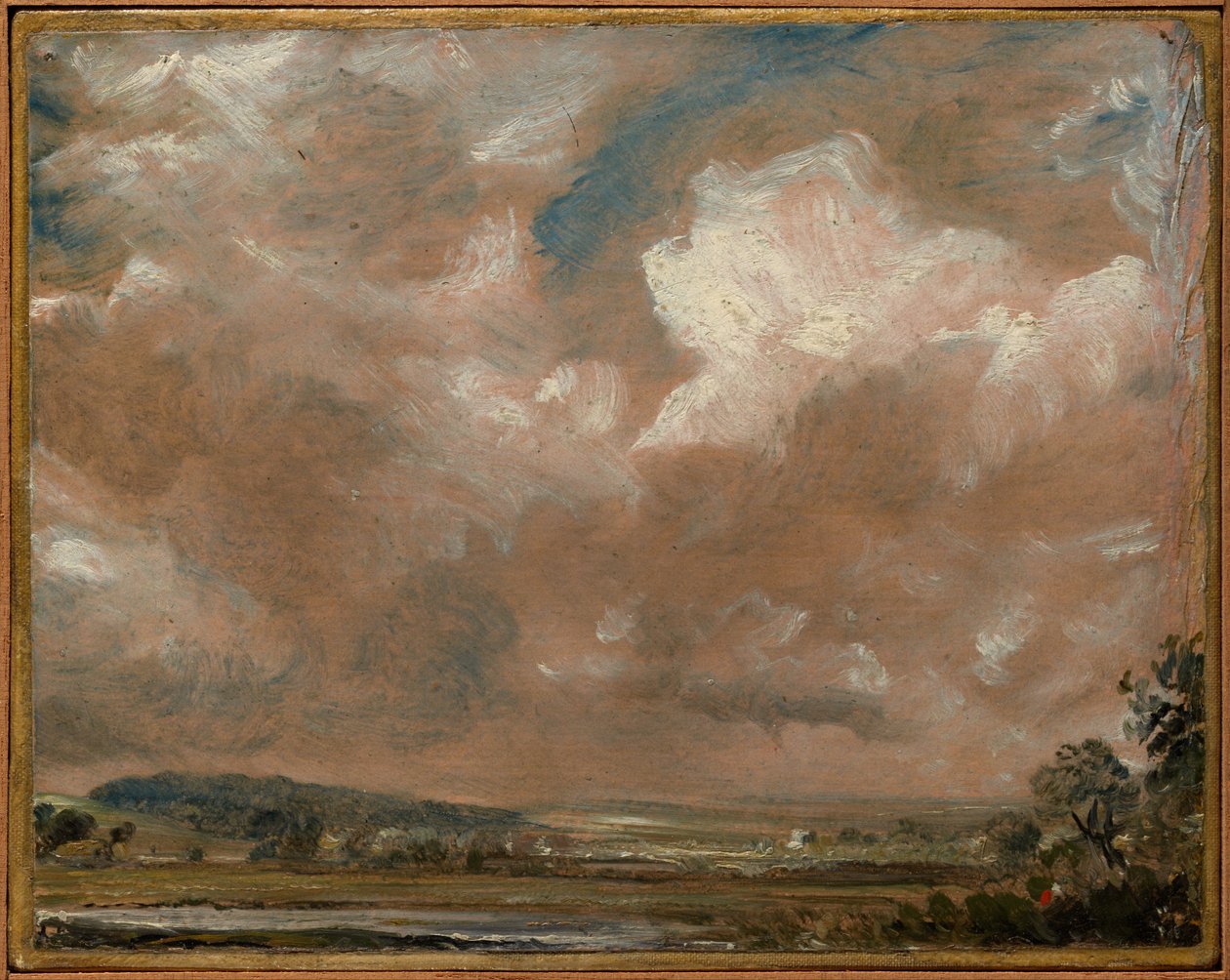 Harnham Ridge, Salisbury by John Constable