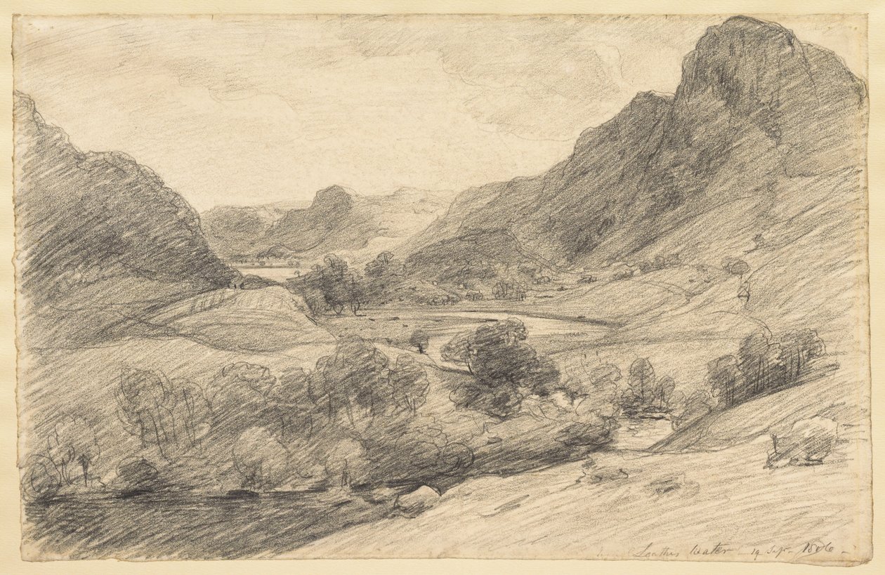 Leathes Water (Thirlmere) by John Constable