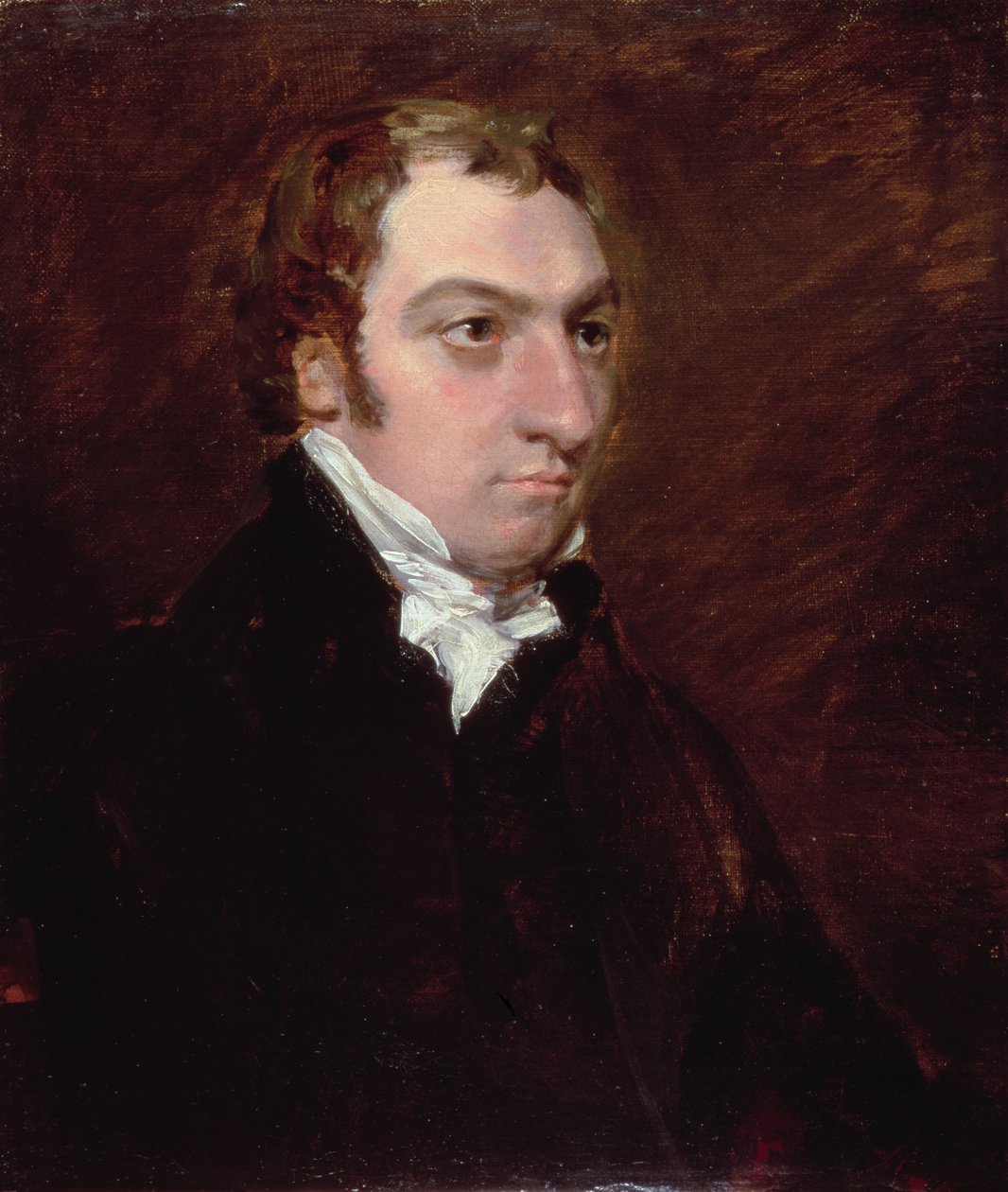 Portrait of John Fisher, Archdeacon of Berkshire by John Constable