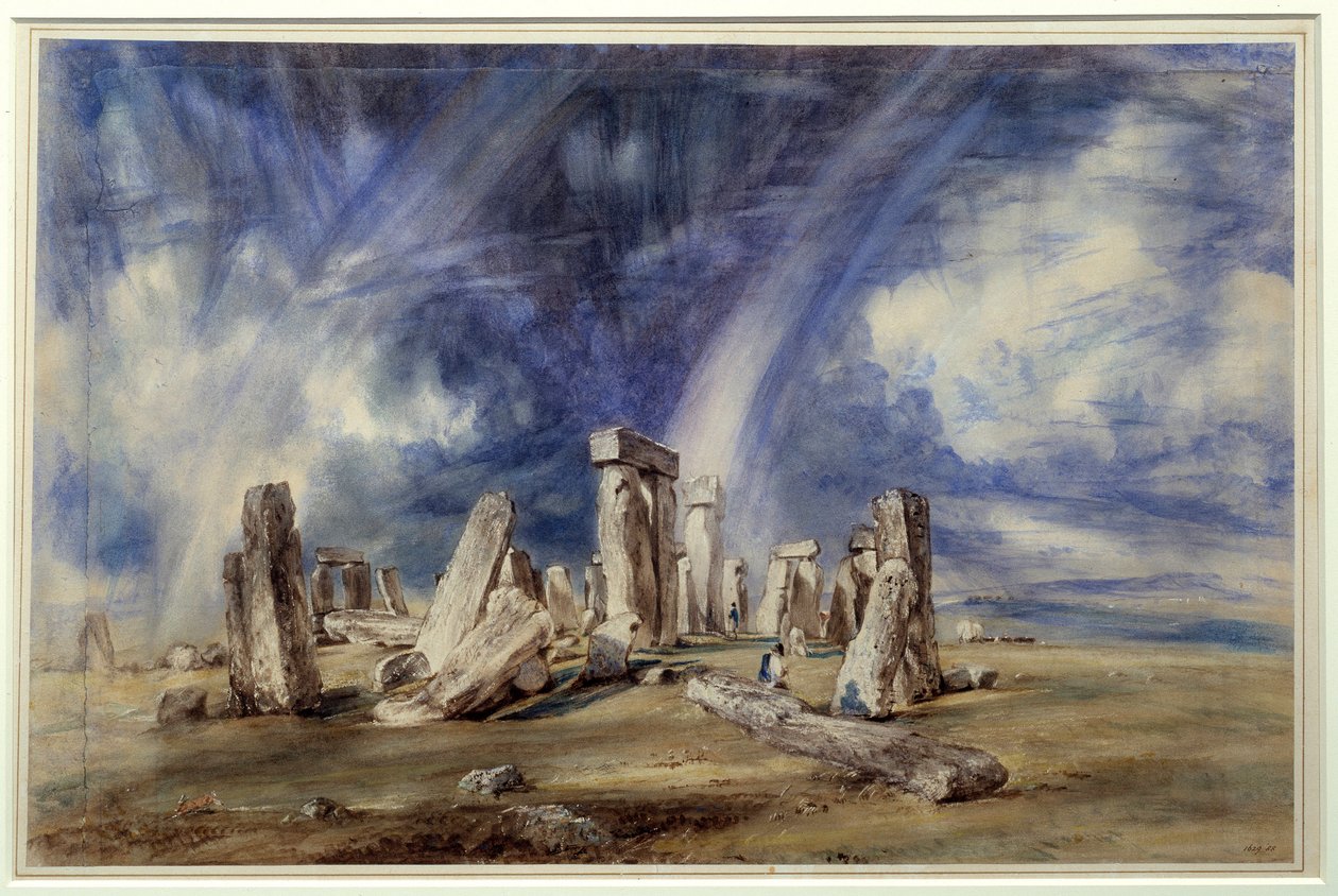 Prehistoric Site of Stonehenge by John Constable