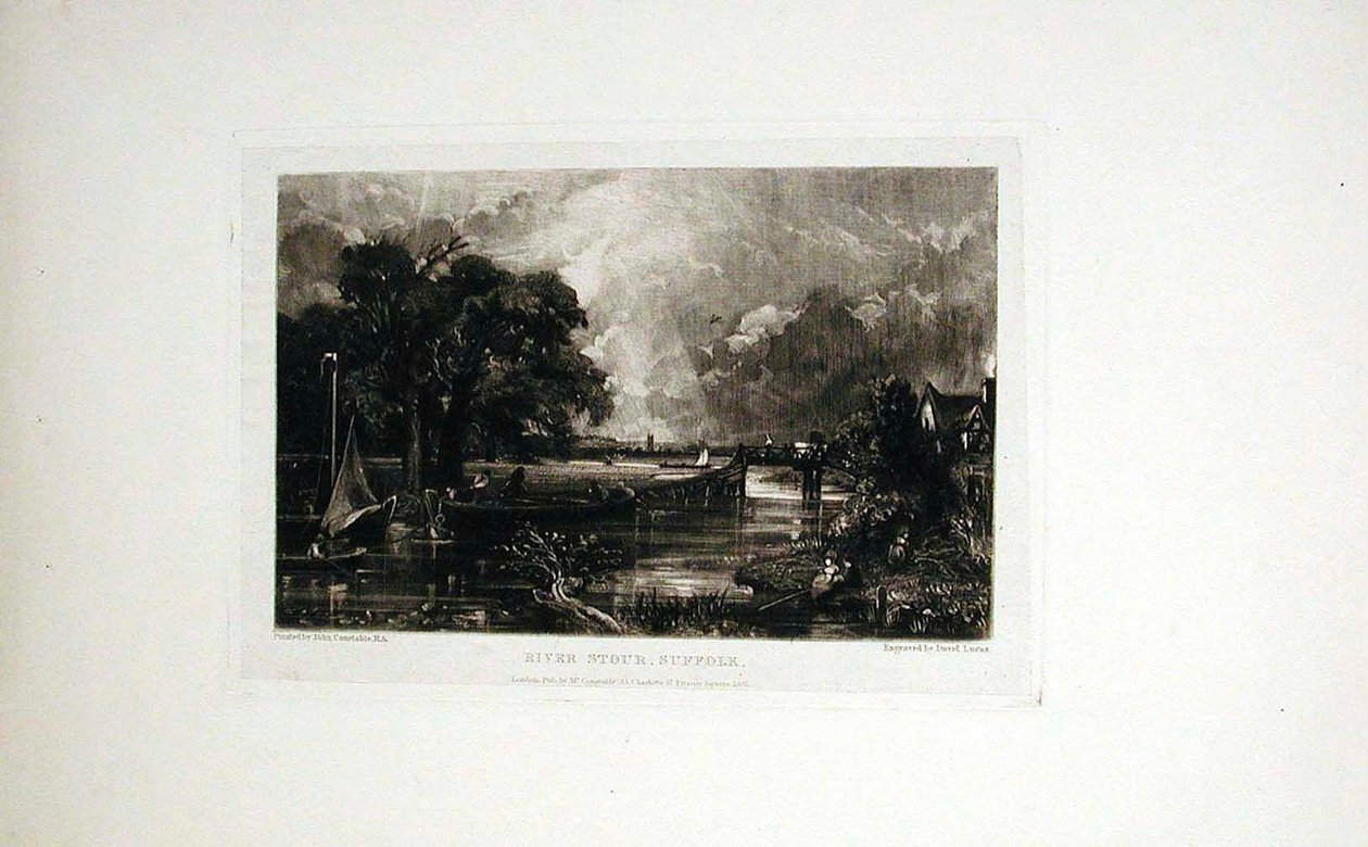 River Stour, Suffolk by John Constable