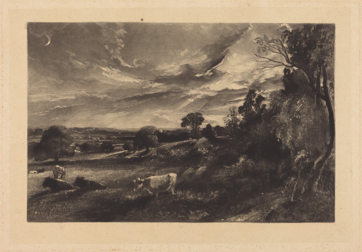 Summer Evening by John Constable