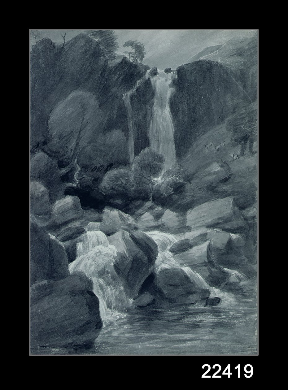 Taylor Ghyll, Sty Head, Borrowdale, 1806 by John Constable