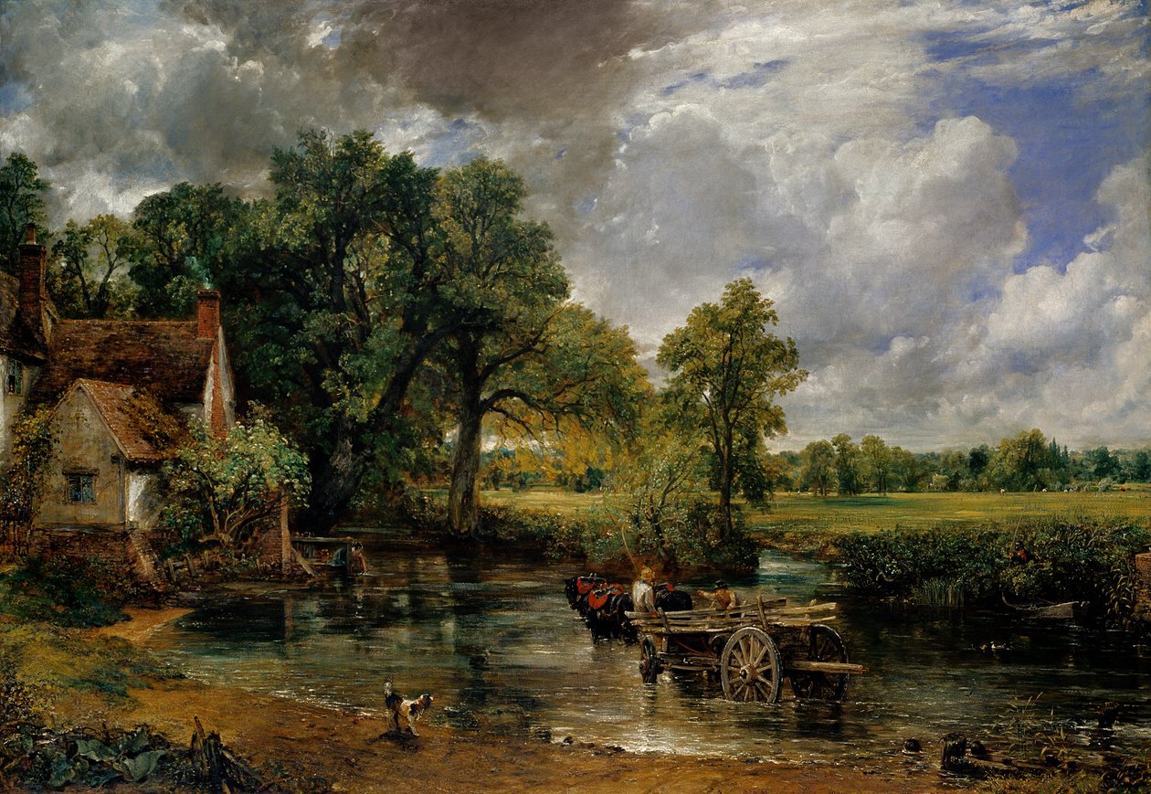 The Hay Wain, 1821 by John Constable