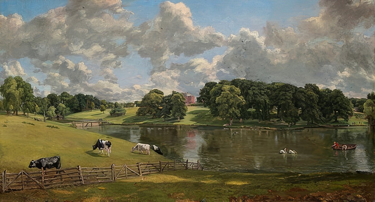 Wivenhoe Park, Essex. 1816 by John Constable