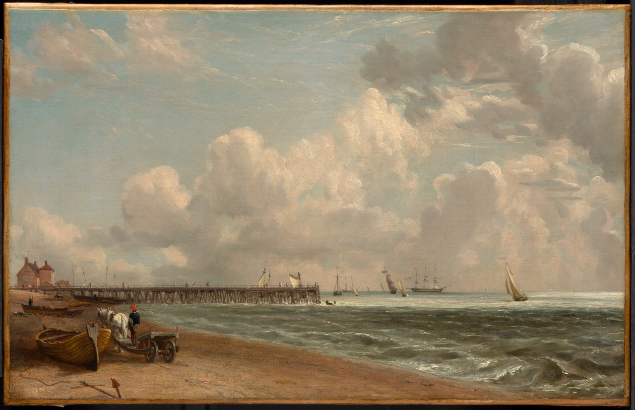 Yarmouth Jetty by John Constable