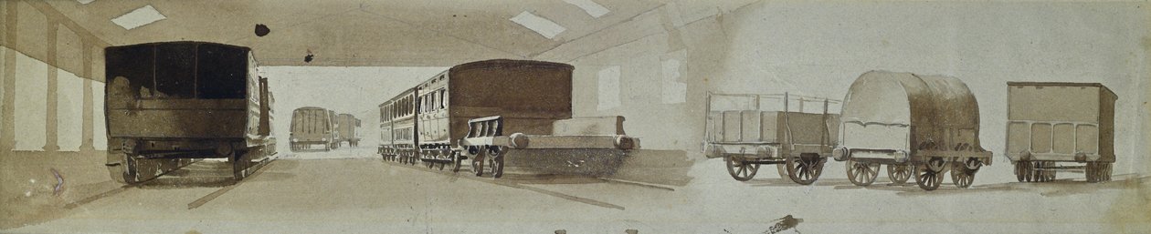 Railway rolling stock by John Cooke Bourne