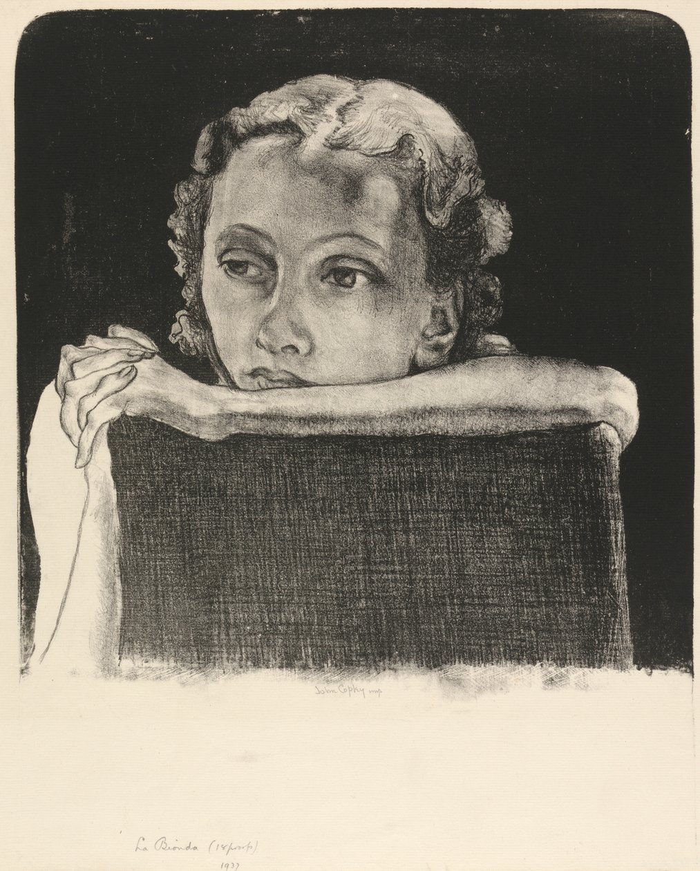 La Bionda by John Copley