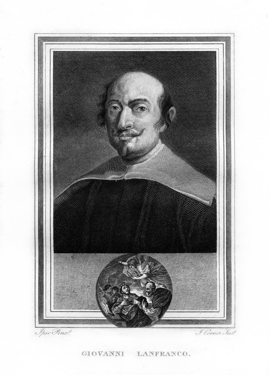 Giovanni Lanfranco, Italian Baroque era painter by John Corner