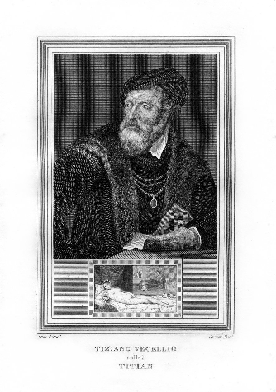 Tiziano Vecelli Titian, Italian High Renaissance Painter by John Corner