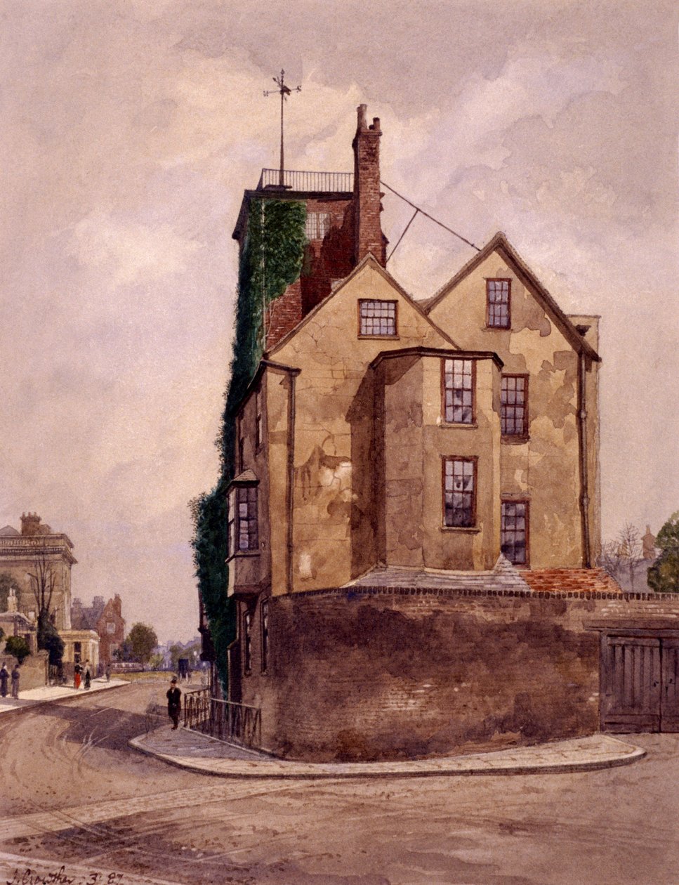 Canonbury Tower, Islington, London by John Crowther