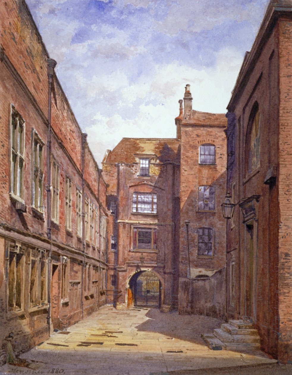 Hall and Library, Sion College, London Wall, City of London by John Crowther