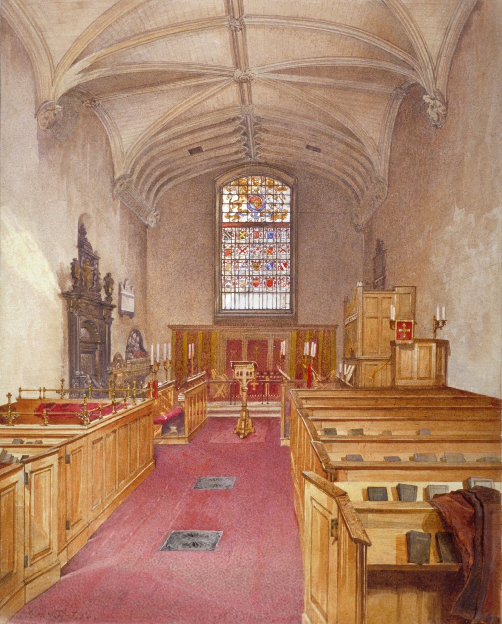 Rolls Chapel, Chancery Lane, London by John Crowther