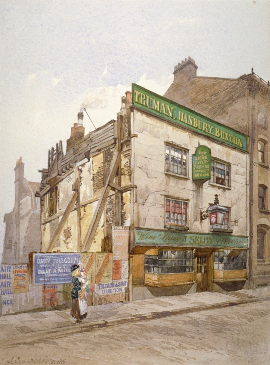The Sieve Public House, Church Street, Minories, London by John Crowther