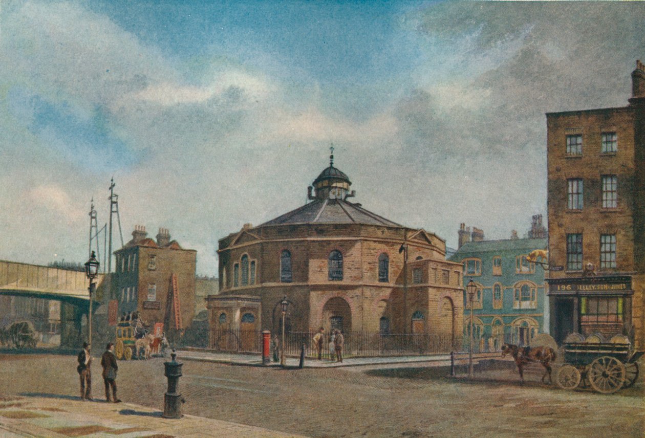 The Surrey Chapel, Blackfriars Road, no 196 Blackfriars Road, Southwark, London, 1881-1926 by John Crowther