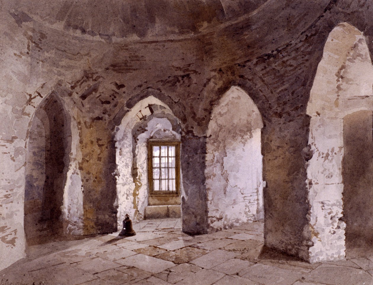 Tower of London, London, 1883 by John Crowther