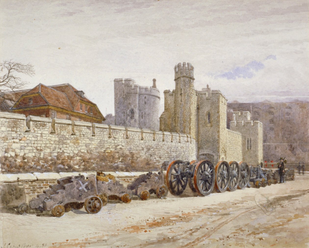 Tower of London, Stepney, London by John Crowther