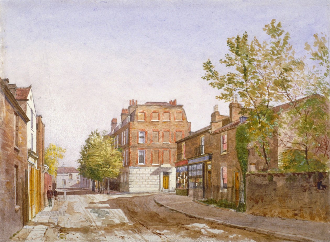 View of Mawson House, Chiswick Lane, Chiswick, London by John Crowther