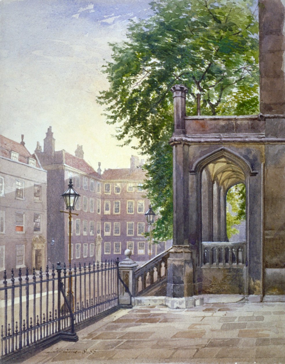 View of the entrance to Gray