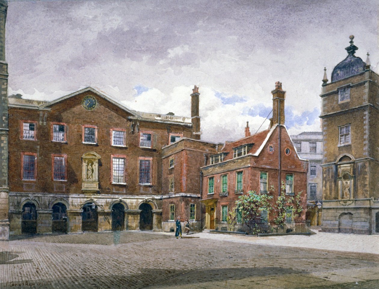 View of the Grammar School at Christ