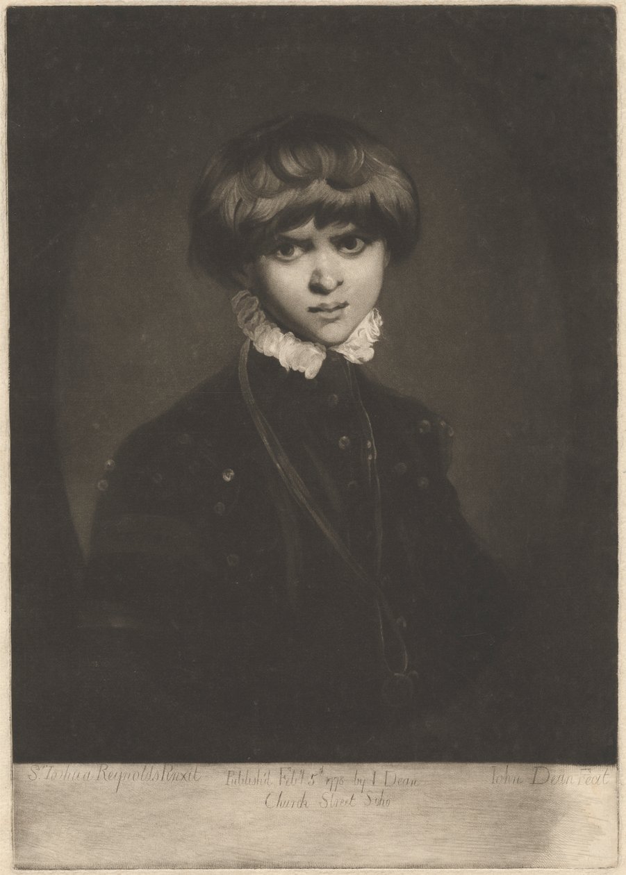 Boy in Venetian Dress by John Dean