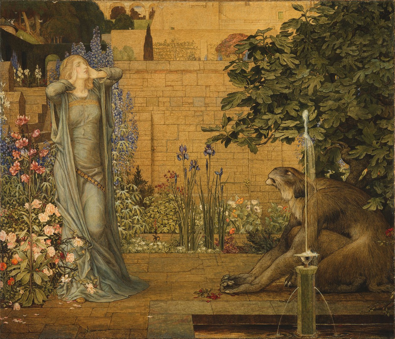 Beauty and the Beast by John Dickson & Southhall Joseph Edward (1861 1944) Batten