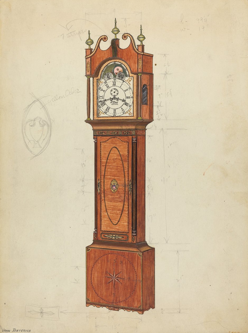 Tall Clock by John Dieterich