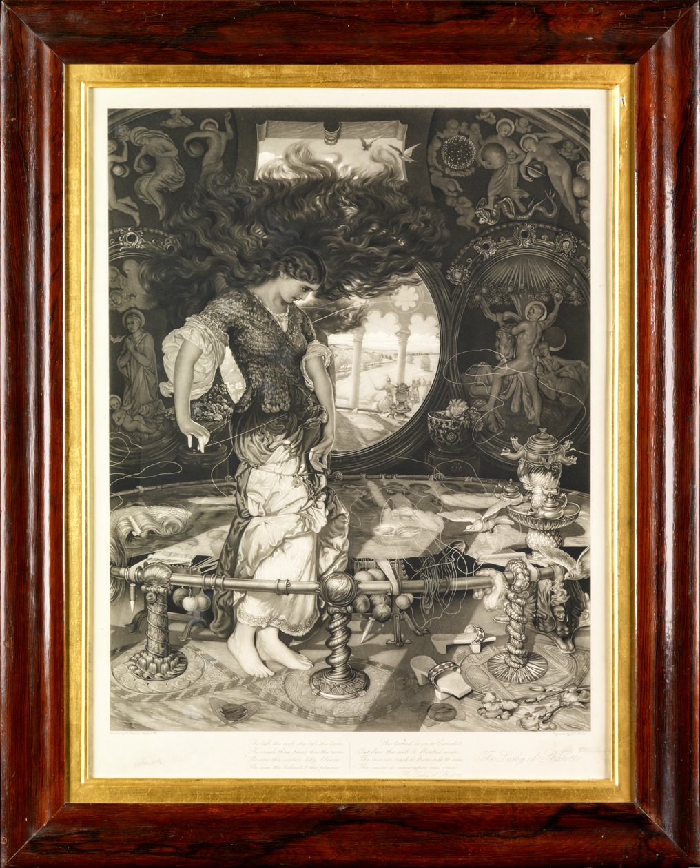 The Lady of Shalott by John Douglas Miller