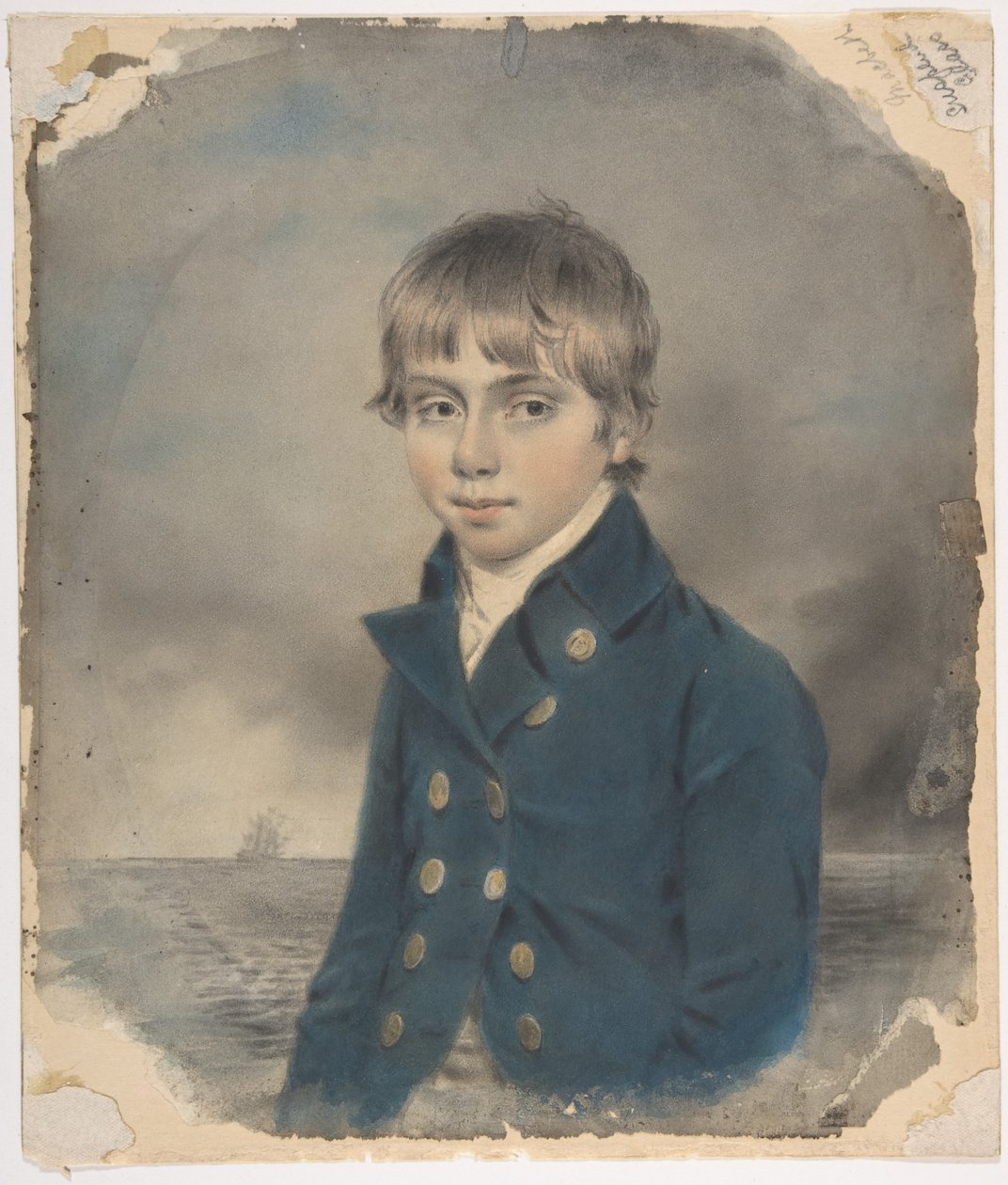 Memento Portrait of a Young Midshipman by John Downman
