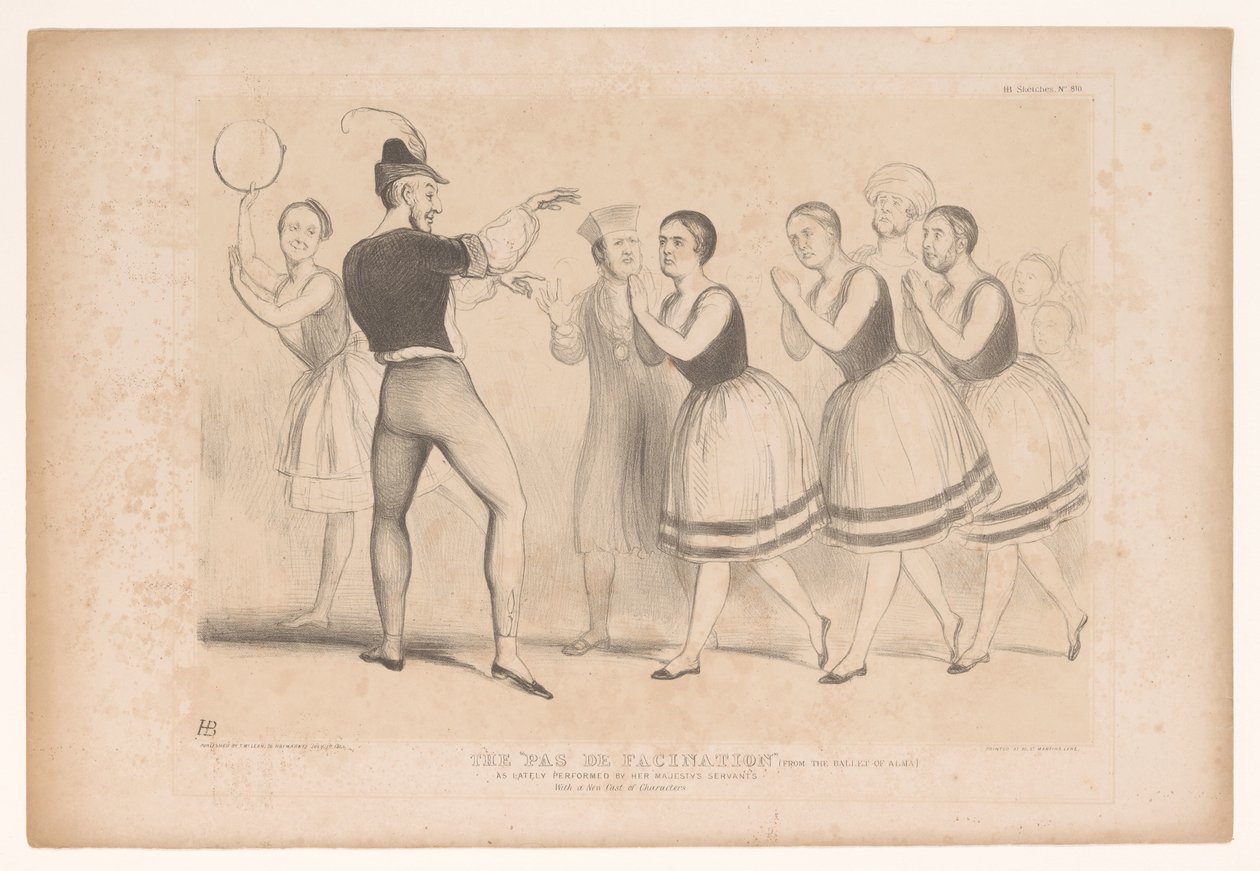 Caricature on English Domestic Politics by John Doyle