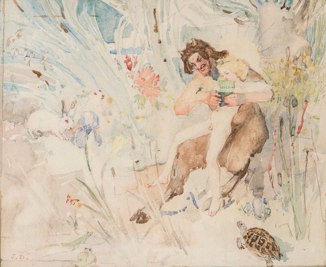 Pan, c.1895 by John Duncan