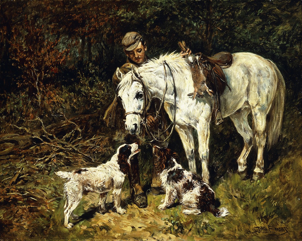 After the Hunt by John Emms