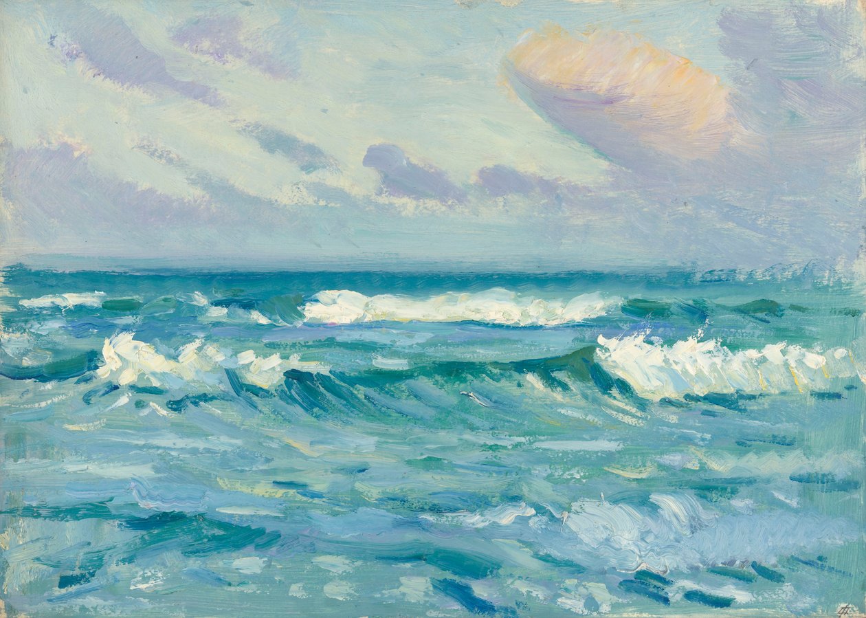 Seascape, late 19th century - mid 20th century by John Everett