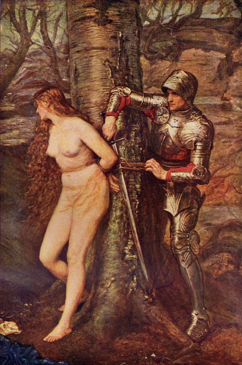 A Knight-errant - Figure of Chivalric Romance Literature, Illustration ...