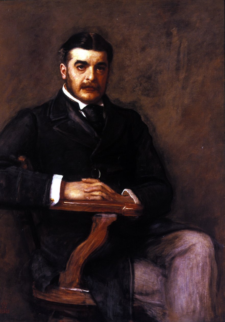Sir Arthur Seymour Sullivan (1842 - 1900) by John Everett Millais