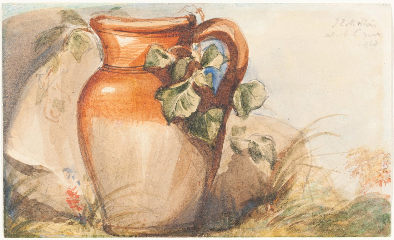 Study of a Pottery Jug by John Everett Millais
