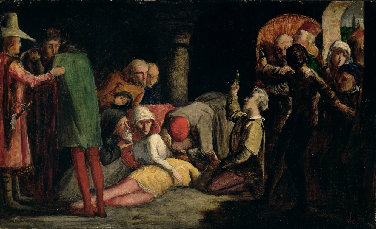 The Death of Romeo and Juliet by John Everett Millais