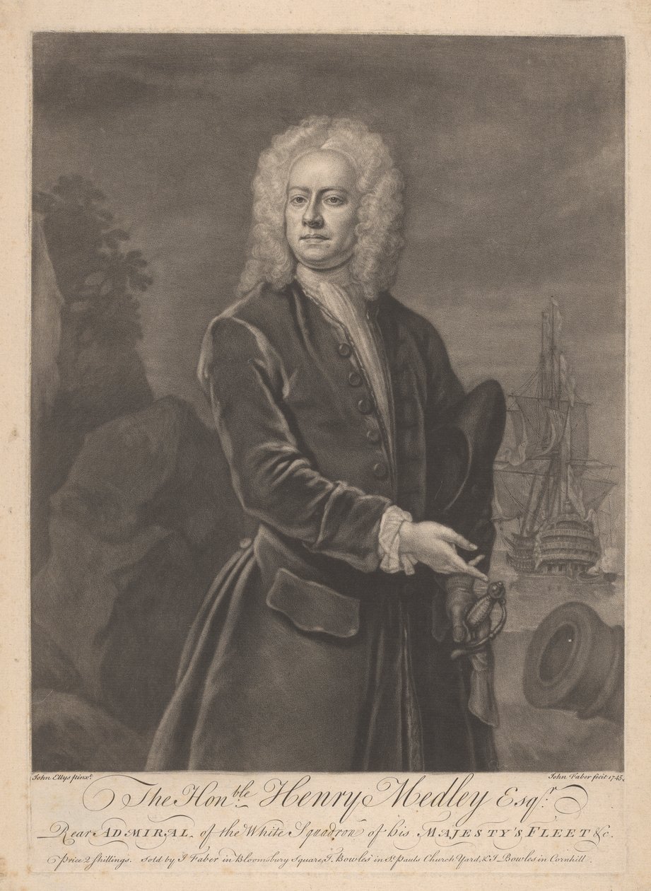 The Honorable Henry Medley Esq. by John Faber the younger