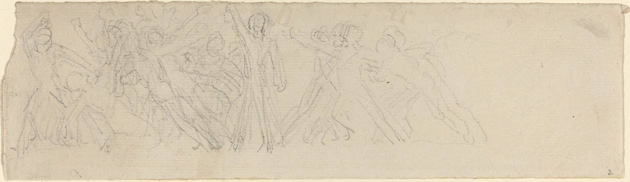 Antique Battle Scene by John Flaxman