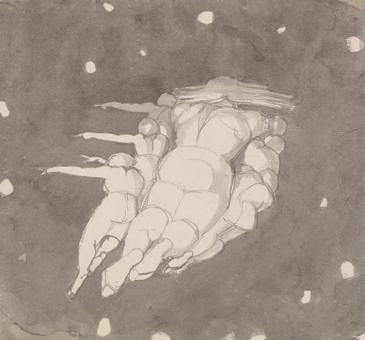 The Creation of the Heavens by John Flaxman