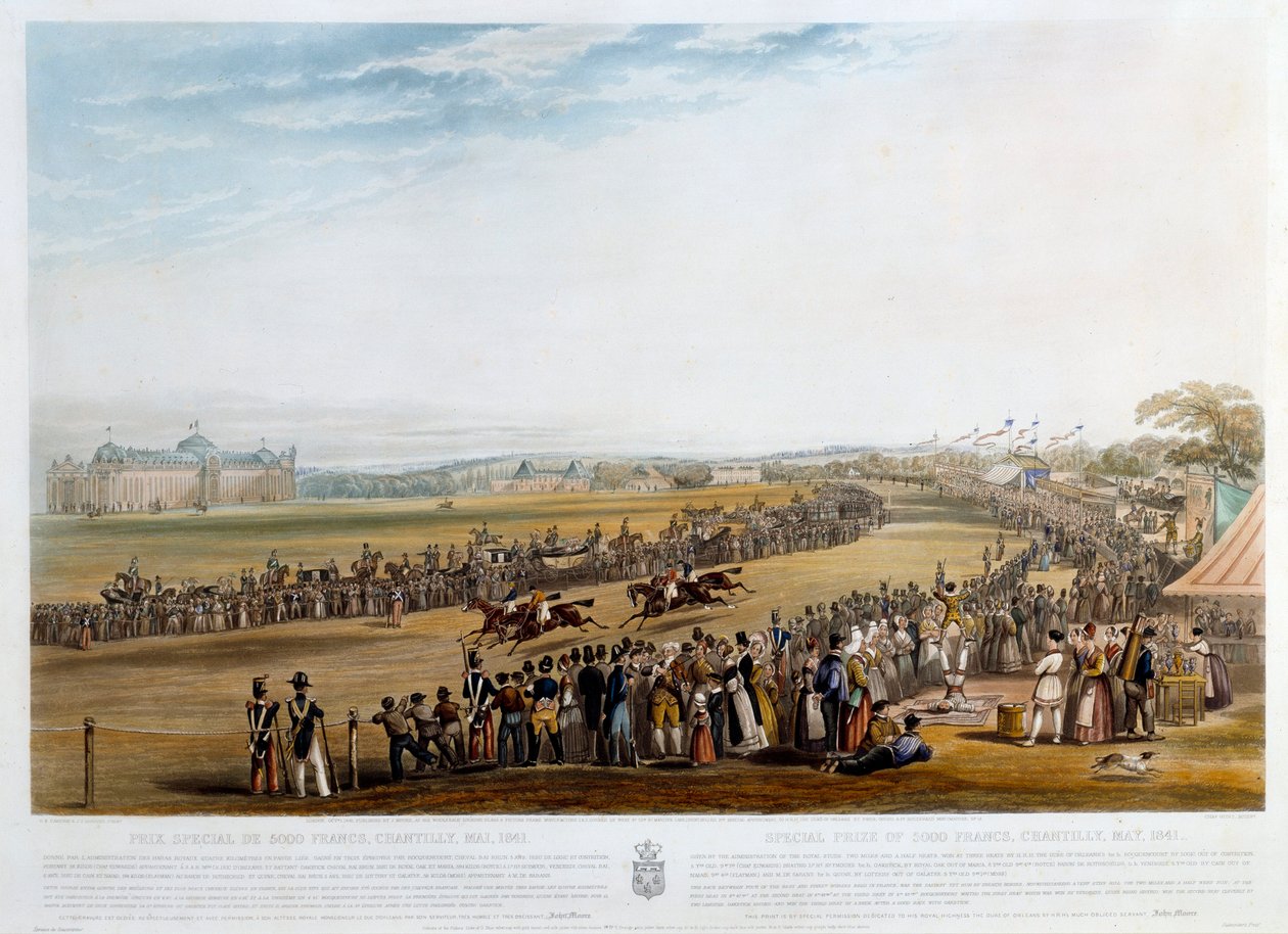 Special Prize of 5000 Francs to Chantilly in 1841 by John Frederick Herring Senior