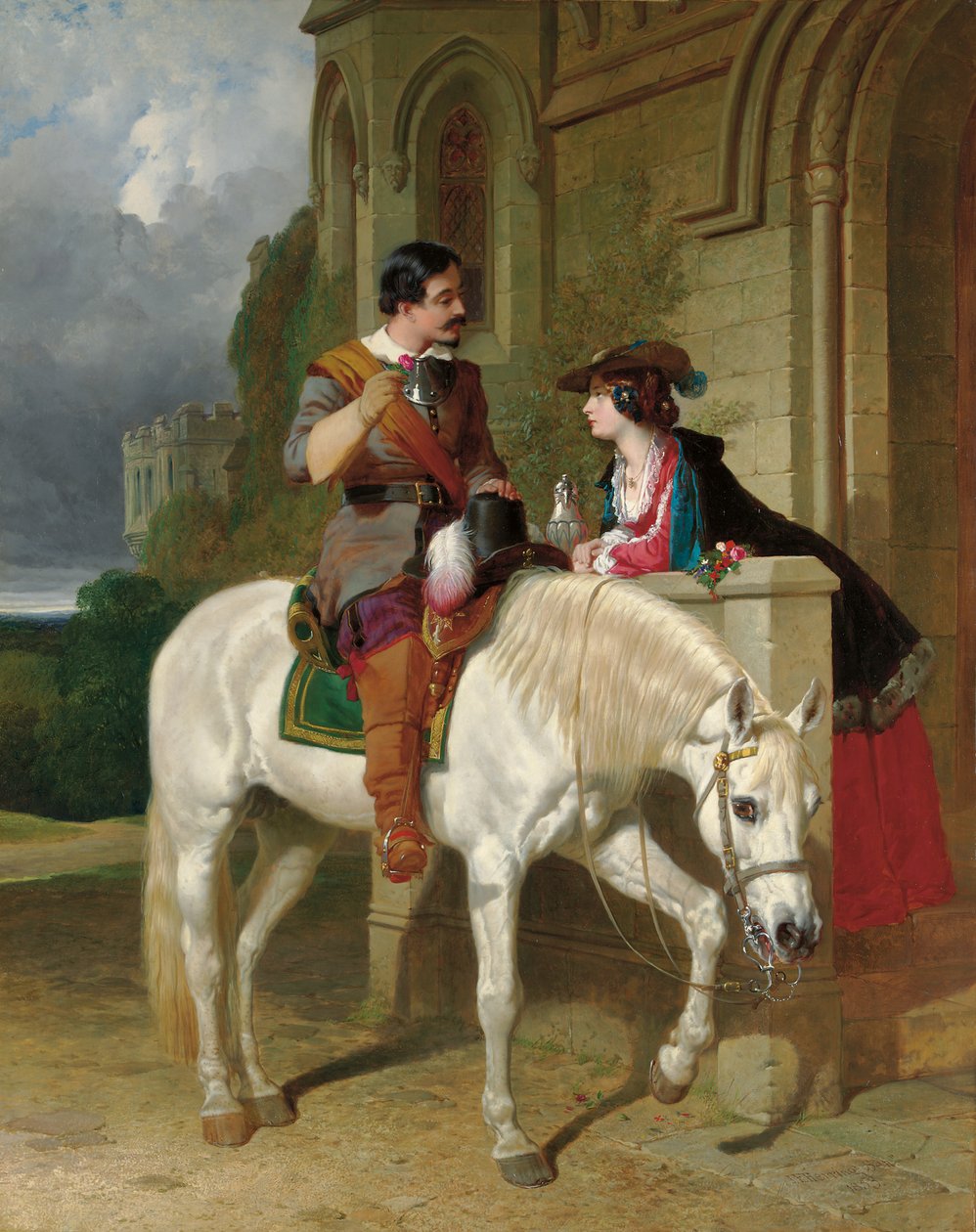 The Rose by John Frederick Herring Senior
