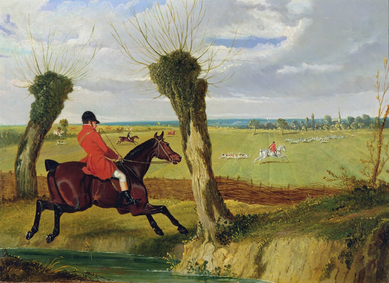 The Suffolk Hunt - Full Cry by John Frederick Herring Senior