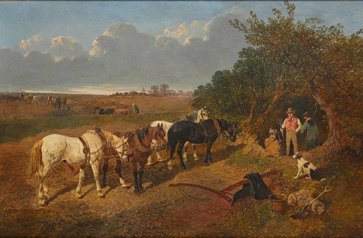 Resting the Team by John Frederick Jr. Herring