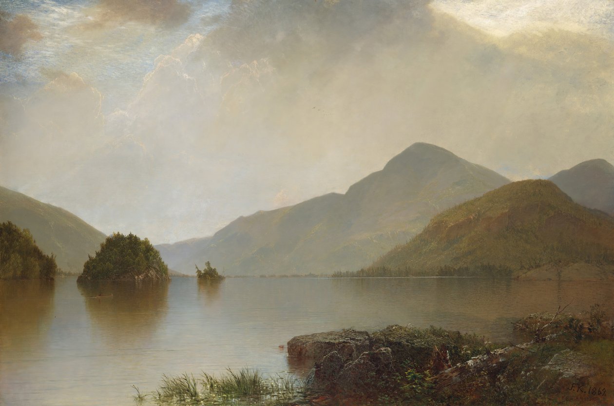 Lake George, 1869 by John Frederick Kensett