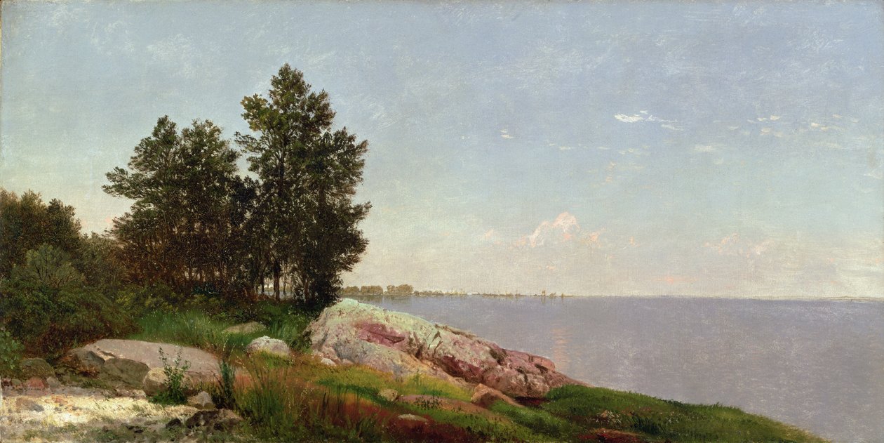 Long Island Sound at Darien by John Frederick Kensett