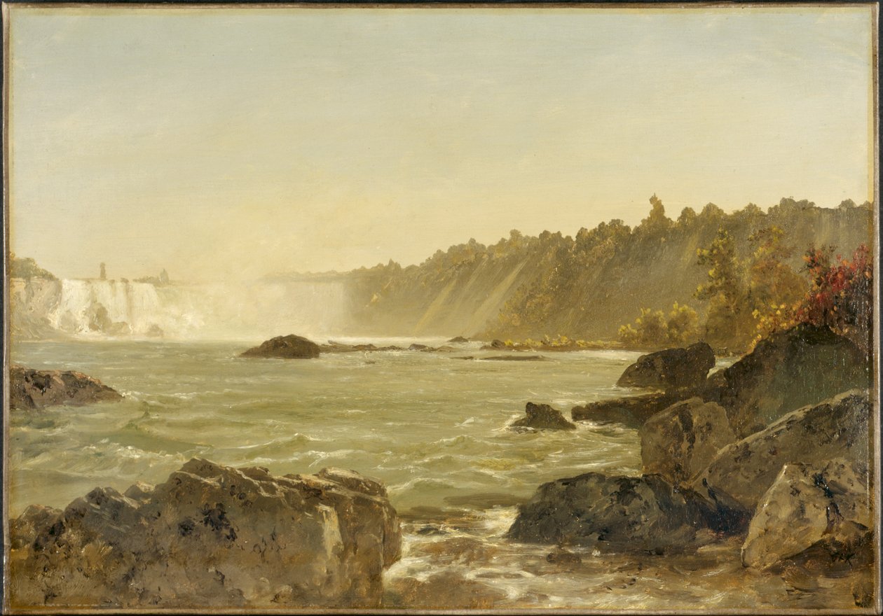 View of Niagara Falls, c.1851-52 by John Frederick Kensett
