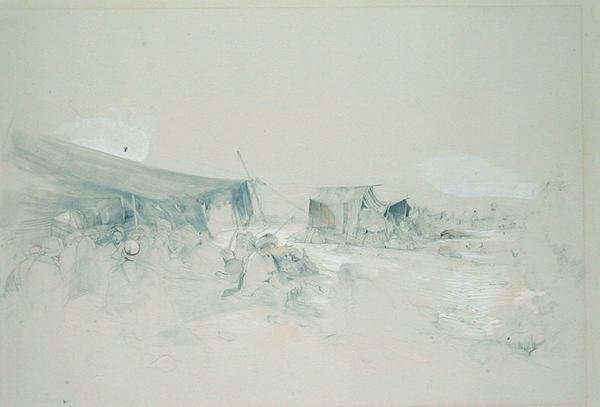 The Desert of Mount Sinai by John Frederick Lewis
