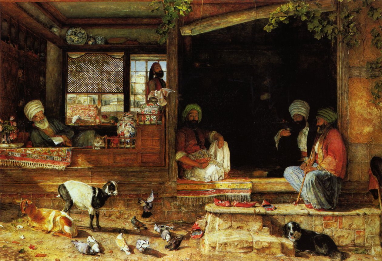 The Kibab Shop, Scutari, Asia Minor by John Frederick Lewis